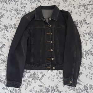Vintage Esprit Black Denim Jacket